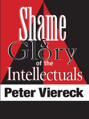 cover image of Shame and Glory of the Intellectuals